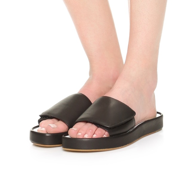 Rag and Bone Leather Steffi Slides - Picture 4 of 6